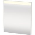 Duravit Brioso Mirror, 24 3/8 X1 3/8 X27 1/2  White High Gloss, Light Field, Square, Sensor Switch BR7001022226000